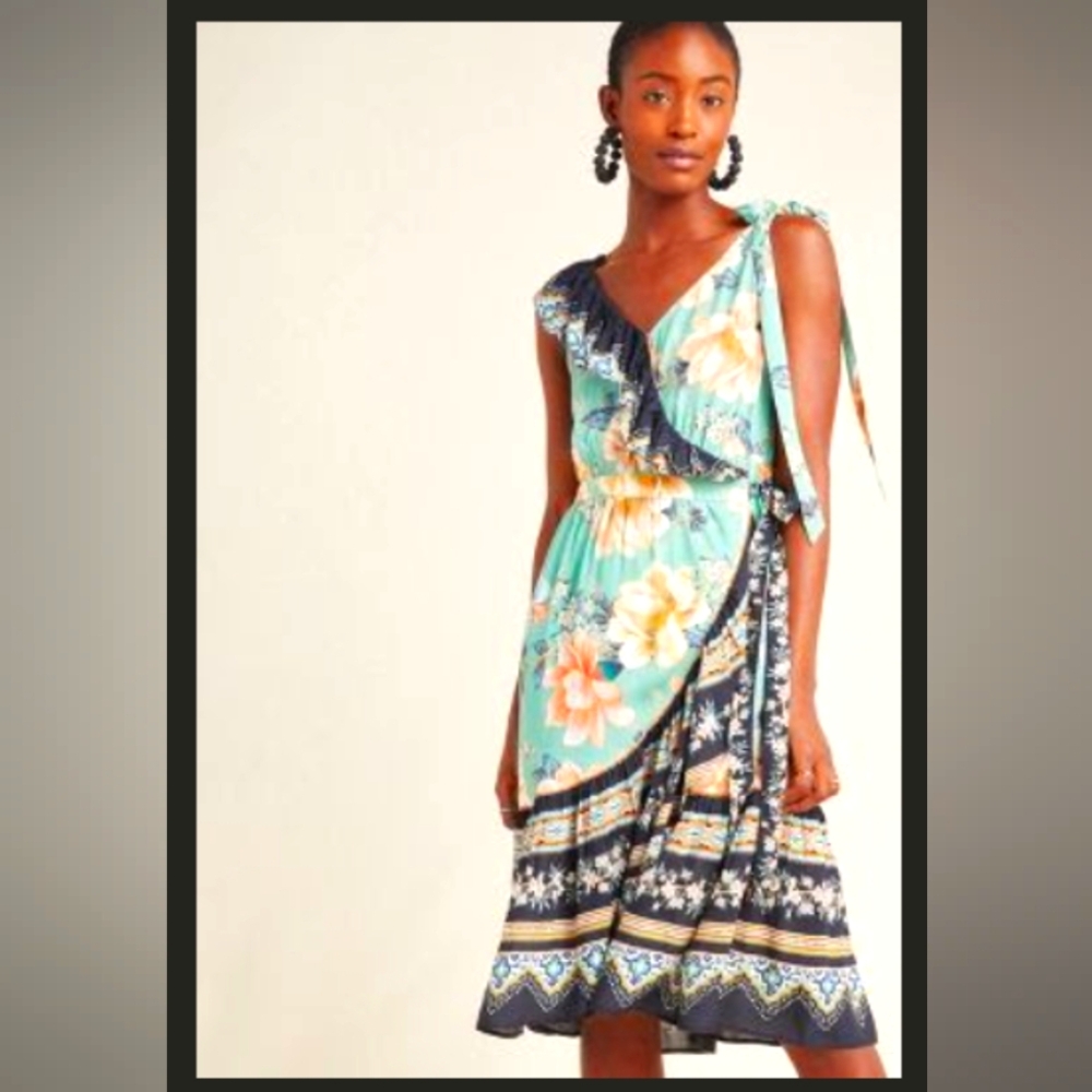 Farm Rio Monica Wrap Dress
